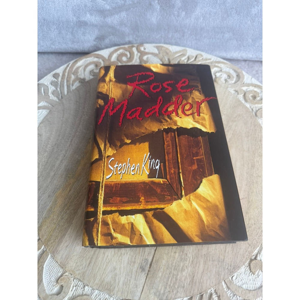 Rose Madder Stephen King First Edition Hardcover 1995 Horror Novel Viking Press